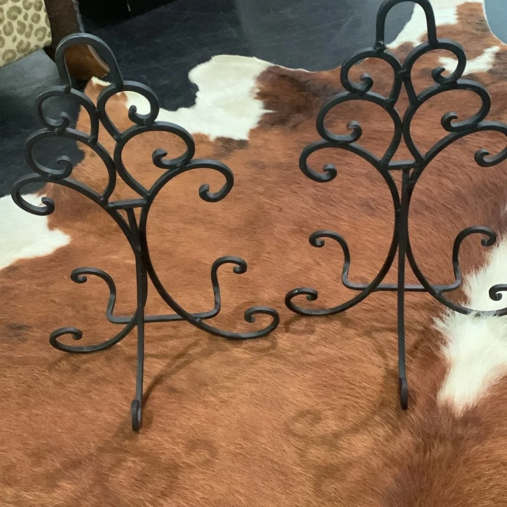 Metal stands for book or photos - Picture 3 of 4